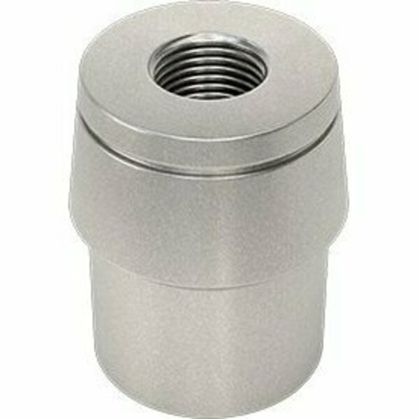 Bsc Preferred Tube-End Weld Nut Left-Hand Threaded for 1-1/2 OD and 0.095 Thickness 5/8-18 Thread 94640A501